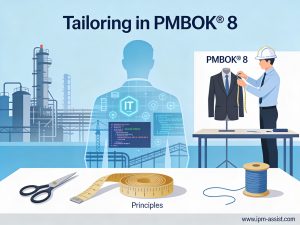 راهنمای کامل Tailoring در PMBOK 8؛ تطبیق رویکرد، فرآیند و مشارکت تیم با واقعیت پروژه‌های EPC و IT.