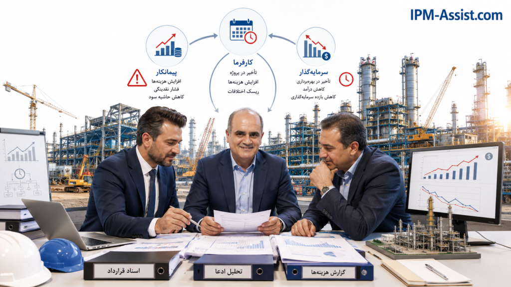 هاردشیپ در پروژه‌های EPC و زیان پیمانکار، کارفرما و سرمایه‌گذار